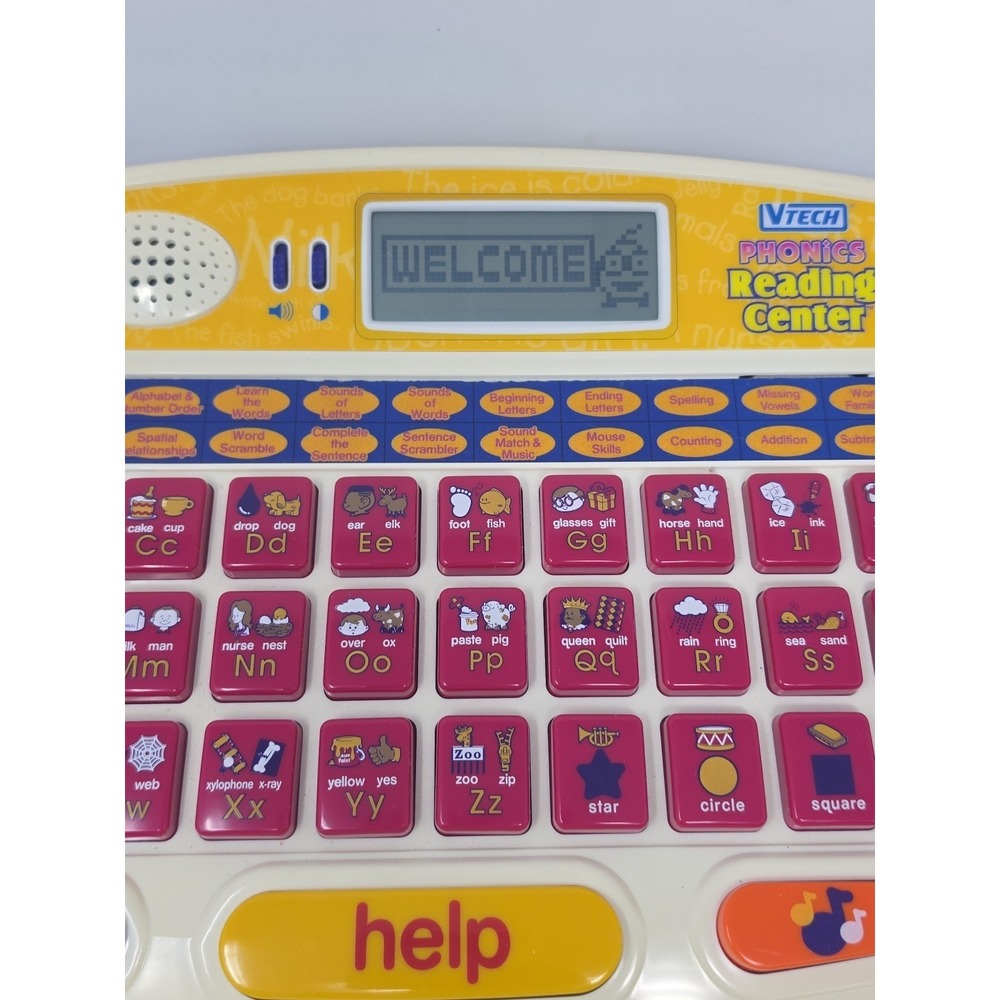 VTECH PHONICS READING CENTER Computer Mouse Learning Electronic (Works) - Picture 6 of 10